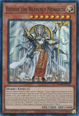 Ehther the Heavenly Monarch - RA04-EN018 -  (Super Rare) - 1st Edition